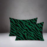 Valerie Zebra Print Indoor/Outdoor Reversible Rectangular Pillow