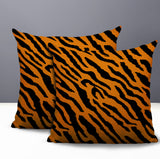 Valerie Zebra Print Indoor/Outdoor Reversible Square Pillow