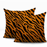 Valerie Zebra Print Indoor/Outdoor Reversible Square Pillow
