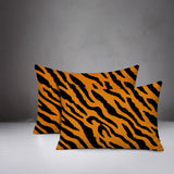 Valerie Zebra Print Indoor/Outdoor Reversible Rectangular Pillow