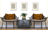 Valerie Zebra Print Indoor/Outdoor Reversible Rectangular Pillow