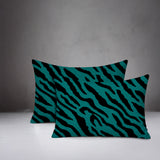 Valerie Zebra Print Indoor/Outdoor Reversible Rectangular Pillow