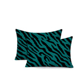 Valerie Zebra Print Indoor/Outdoor Reversible Rectangular Pillow