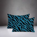 Valerie Zebra Print Indoor/Outdoor Reversible Rectangular Pillow