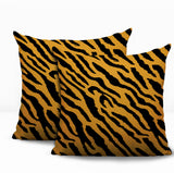 Valerie Zebra Print Indoor/Outdoor Reversible Square Pillow