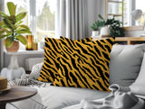 Valerie Zebra Print Indoor/Outdoor Reversible Square Pillow