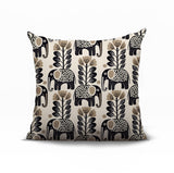Vance Elephant Reversible Indoor/Outdoor Square Pillow