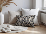 Vance Elephant Reversible Indoor/Outdoor Lumbar Pillow in Beige - Size 25x18