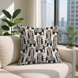 Vance Elephant Reversible Indoor/Outdoor Lumbar Pillow