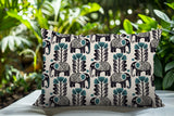 Vance Elephant Reversible Indoor/Outdoor Lumbar Pillow