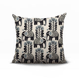 Vance Elephant Reversible Indoor/Outdoor Square Pillow