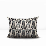 Vance Elephant Reversible Indoor/Outdoor Lumbar Pillow