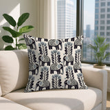 Vance Elephant Reversible Indoor/Outdoor Lumbar Pillow