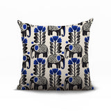 Vance Elephant Reversible Indoor/Outdoor Square Pillow