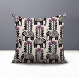 Vance Elephant Reversible Indoor/Outdoor Square Pillow