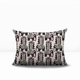 Vance Elephant Reversible Indoor/Outdoor Lumbar Pillow