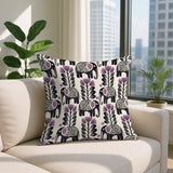 Vance Elephant Reversible Indoor/Outdoor Lumbar Pillow