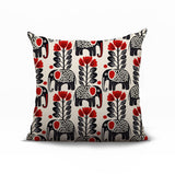 Vance Elephant Reversible Indoor/Outdoor Square Pillow