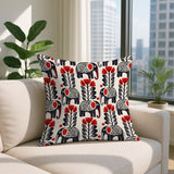 Vance Elephant Reversible Indoor/Outdoor Lumbar Pillow