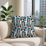 Vance Elephant Reversible Indoor/Outdoor Lumbar Pillow
