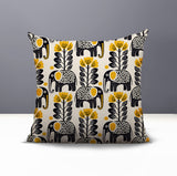 Vance Elephant Reversible Indoor/Outdoor Square Pillow