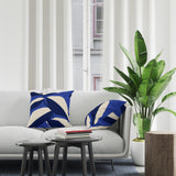 Vani Spun Polyester Square Indoor/Outdoor Throw Pillow