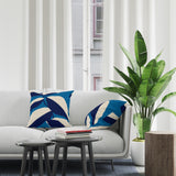 Vani Spun Polyester Square Indoor/Outdoor Throw Pillow