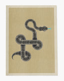 Vanjo low pile chair mat in Beige