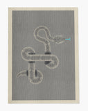 Vanjo low pile chair mat in Gray