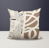 Vaya Abstract Reversible Indoor/Outdoor Square Pillow