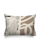 Vaya Abstract Reversible Indoor/Outdoor Rectangle Pillow