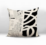Vaya Abstract Reversible Indoor/Outdoor Square Pillow