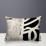 Vaya Abstract Reversible Indoor/Outdoor Rectangle Pillow
