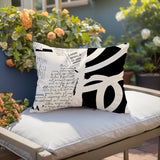 Vaya Abstract Reversible Indoor/Outdoor Rectangle Pillow