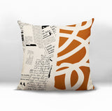 Vaya Abstract Reversible Indoor/Outdoor Square Pillow