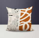 Vaya Abstract Reversible Indoor/Outdoor Square Pillow