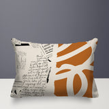 Vaya Abstract Reversible Indoor/Outdoor Rectangle Pillow