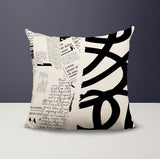Vaya Abstract Reversible Indoor/Outdoor Square Pillow