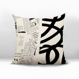 Vaya Abstract Reversible Indoor/Outdoor Square Pillow