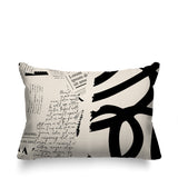 Vaya Abstract Reversible Indoor/Outdoor Rectangle Pillow