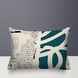 Vaya Abstract Reversible Indoor/Outdoor Rectangle Pillow