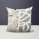 Vaya Abstract Reversible Indoor/Outdoor Square Pillow