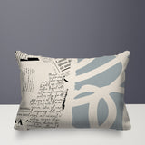 Vaya Abstract Reversible Indoor/Outdoor Rectangle Pillow