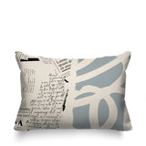 Vaya Abstract Reversible Indoor/Outdoor Rectangle Pillow