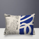 Vaya Abstract Reversible Indoor/Outdoor Rectangle Pillow