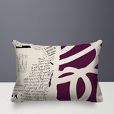 Vaya Abstract Reversible Indoor/Outdoor Rectangle Pillow