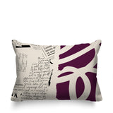 Vaya Abstract Reversible Indoor/Outdoor Rectangle Pillow