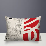 Vaya Abstract Reversible Indoor/Outdoor Rectangle Pillow