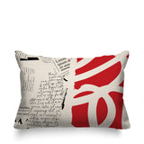 Vaya Abstract Reversible Indoor/Outdoor Rectangle Pillow