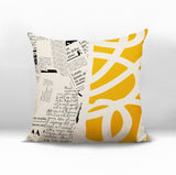 Vaya Abstract Reversible Indoor/Outdoor Square Pillow